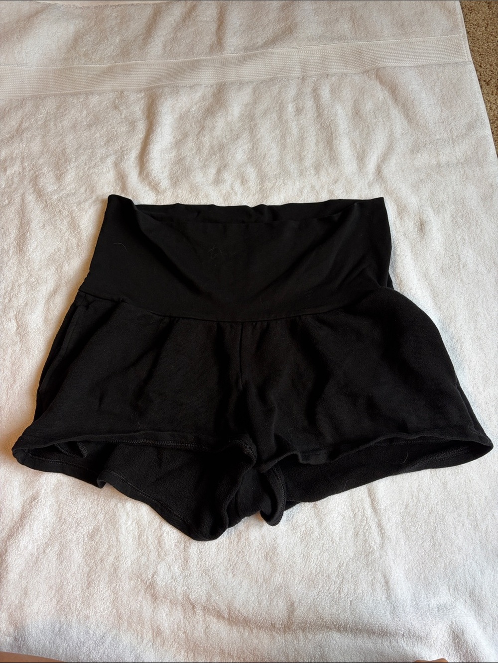 Old Navy Maternity High-Waist Black Women’s Shorts